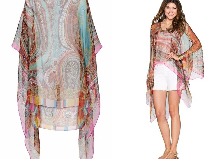 Brand new Milticolour Poncho Estivo BPC Collection One size fits all Postage included