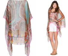 Brand new Milticolour Poncho Estivo BPC Collection One size fits all Postage included