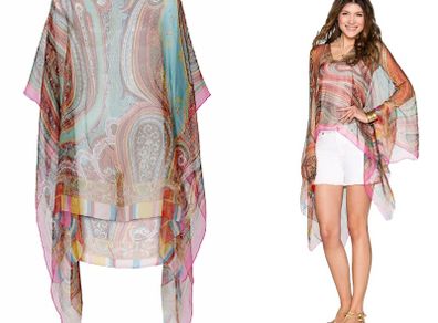 Brand new Milticolour Poncho Estivo BPC Collection One size fits all Postage included