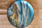 Enamel on copper plate by Artist Heather Calnan