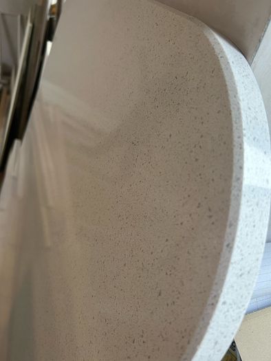 Quartz granite (silestone maple bianco) island worktop