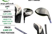 Titleist TSR2 Driver / 9 Degree / Ventus TR Blue Velocore 6X X-Stiff / Left Hand