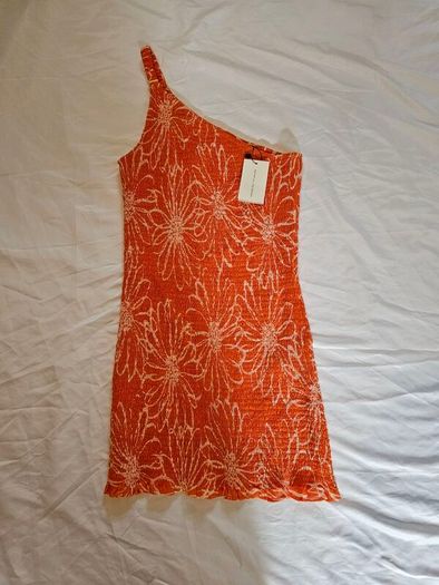 Faithful The Brand Mini Floral Orange Summer