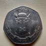 Dublin 988 1988 Millennium  Token  Sitric  Also  Dublin Millennium  50 Pence Image 3