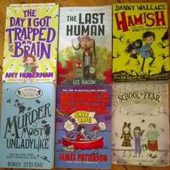6 x easy reader novels. For 9-11 yr olds