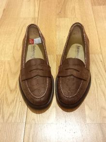 Amberone Brown loafer shoes size 37/4