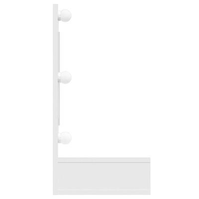 NEW SALE | Mirror Cabinet with LED White 90x31.5x62 cm