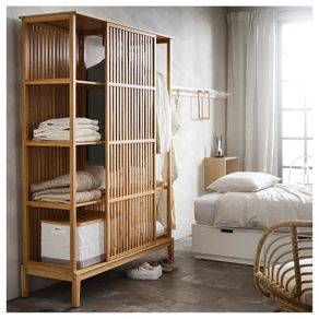 Nordkisa Ikea Bamboo Wardrobe