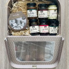 A Taste of The Scullery Hamper | In a small suitcase