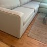 large L shaped cream sofa Image 7