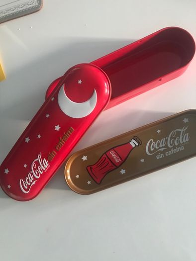 Coca Cola Metal Pencil Case