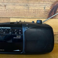 vintage radio cassette player