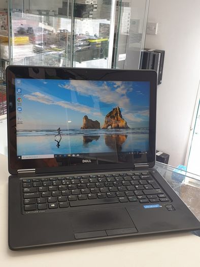 Dell Latitude E7250 12.5" Laptop  i7 , 5th Gen, 8GB RAM, 512GB SSD, Windows 10 Pro +office 2007 webcam +graphics 520 + touch screen
