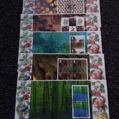 Great Britain Stamps : A Treasury of Trees - Limited Edition Set of (5) First Day Covers , 2000