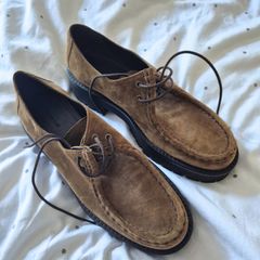 Massimo Dutti suede lace-up shoes / moccasins
