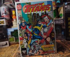 The New Titans ! Issue #95 ! Nightwing Fights Alone ! 1993 ! by DC Comics !
