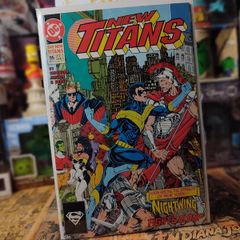 The New Titans ! Issue #95 ! Nightwing Fights Alone ! 1993 ! by DC Comics !