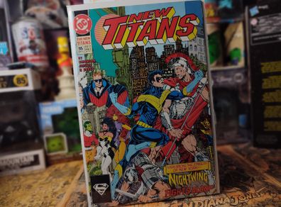 The New Titans ! Issue #95 ! Nightwing Fights Alone ! 1993 ! by DC Comics !