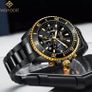 Black and Gold men's watch Image 4