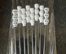 Pack New Jumbo Halloween Plastic Straws