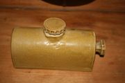 Antique/Vintage Foot Warmer/Bedwarmer Treacle Glaze Hot Water Bottle 9" x 4,5"