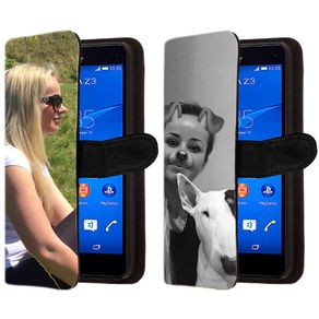 Sony Xperia Z3 compact - Personalised custom photo wallet case