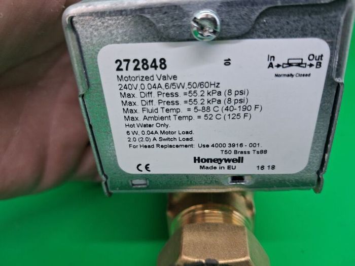 Postage - Honeywell 22mm 2 Port Zone Valve