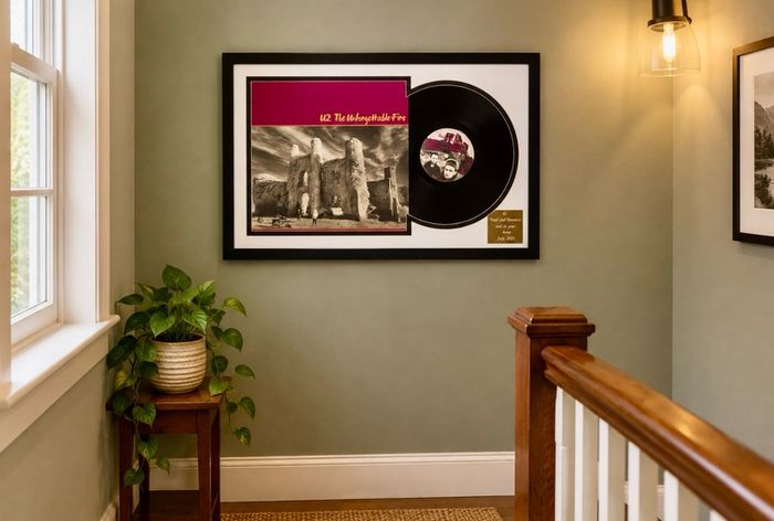 Framed Classic Vinyl (Queen, Enter the Dragon, U2 & Bob Dylan & more)