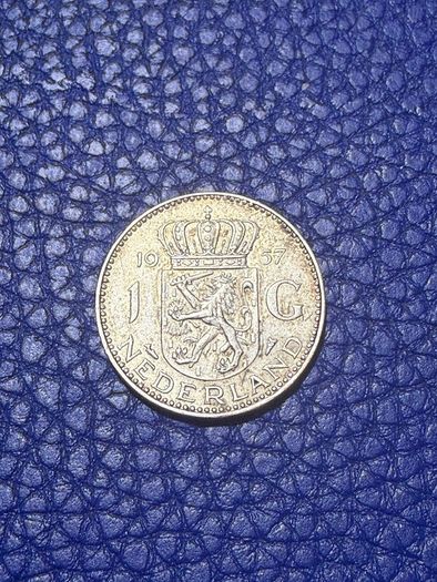 1957 One Gulden Netherland