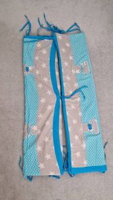 Cot bed bumper
