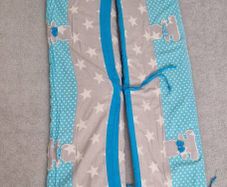Cot bed bumper
