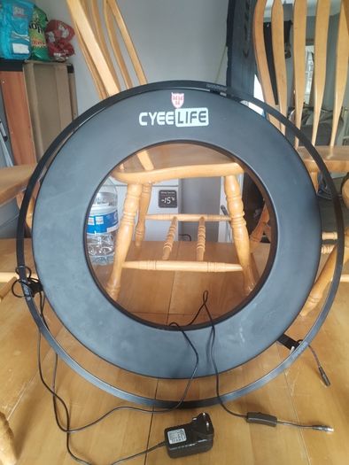 dart board rubber ring and led light