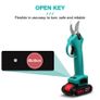 2 Battery Kit 98V Cordless Pruner Electric Pruning Shear with 9700mAh Lithium-ion Battery Efficient Fruit Tree Bonsai Pruning Branche Cutter Image 4