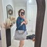 Longchamp grey lepliage 2 way bag Image 6