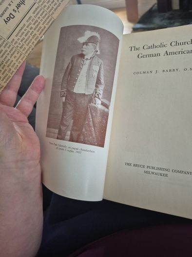 signed book The Catholic church and German Americans by Coleman J Barry