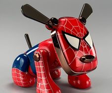 Hasbro Spi-Dog robotic speaker Rare