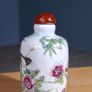 Chinese porcelain snuff bottle Famille Rose Image 3