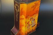Antique Art Deco Vase Biscuit Tin c.1915-20
