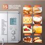 BRAND NEW Stainless Steel 1KG 15-in-1 Automatic Bread Maker 600W Programmable Bread Machine with 3 Loaf Sizes Fruit Nut Dispenser Image 2