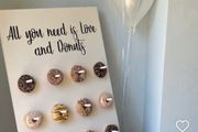 donut party wall