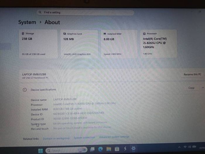 hp.  Model 255 G7