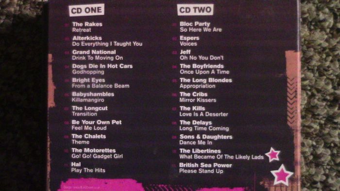 Downloaded: Essential Indie Rock Alternatives - 2 x CD (Bloc Party, Dogs Die In Hot Cars, British Sea Power, etc)