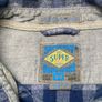 Superdry Mens Long Sleeve Shirt Size Medium Blue Check Image 3