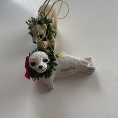 Two Alaskan Christmas Decorations