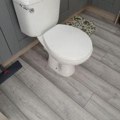 toilet and cistern