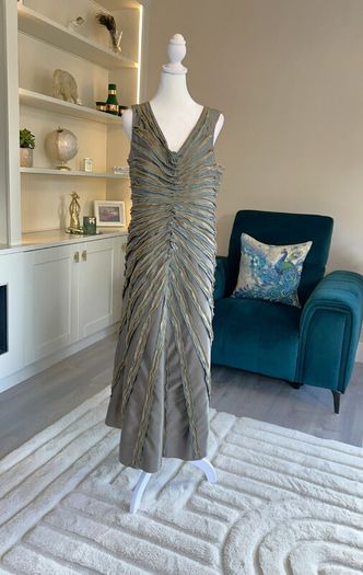 Elegant Ladies Special Occasion Dress with Bolero. Size UK 14 / EU 42
