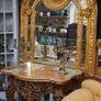 Antique Marble-Topped Console Table Image 2