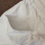 White denim shorts with pockets, size 19 Image 2