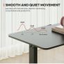 160x75CM Electric Standing Desk Height Adjustable Corner Standing Desk Image 2