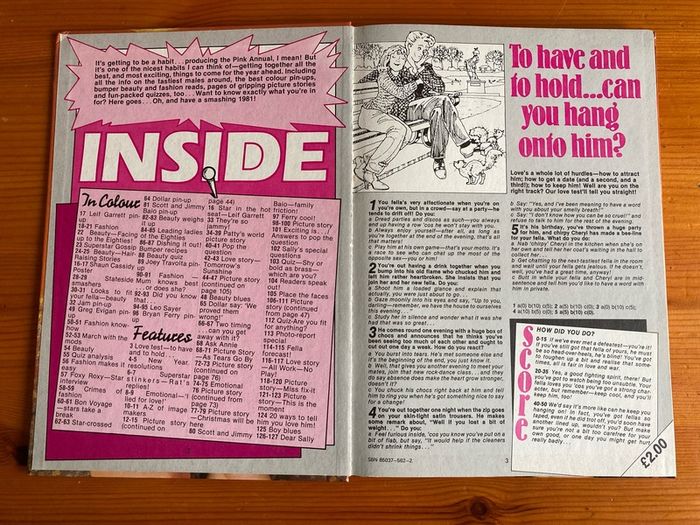 'Pink' annual 1981